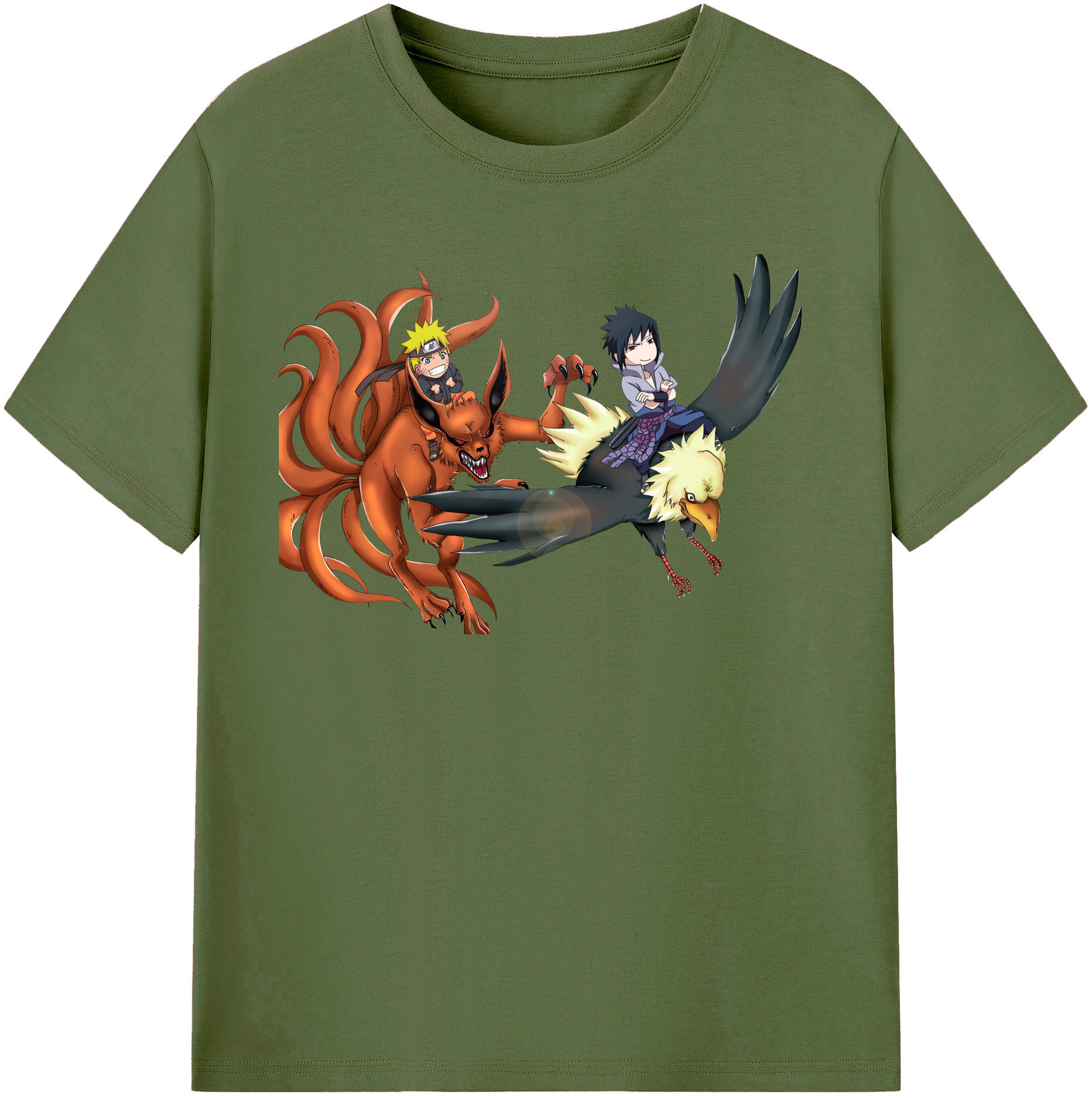 （画像用） NARUTO -ナルト- うずまき ナルト Uzumaki Naruto 綿100％半袖Tシャツ（フロントプリント）
